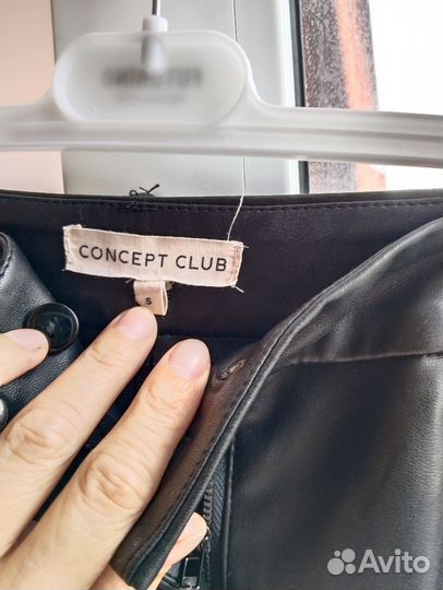 Шорты женские кожаные