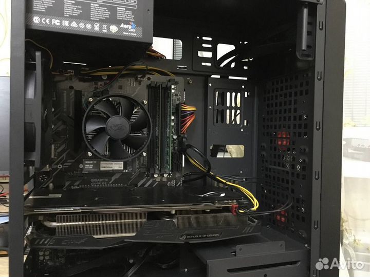 Игровой пк i3 + RX 580 8gb