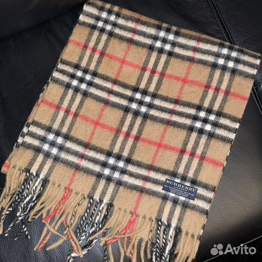 Шарфы Burberry, Ralph Lauren, шерсть, оригинал