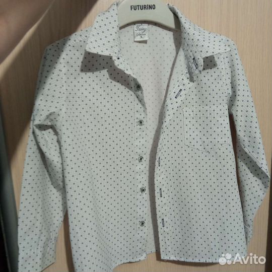 Рубашка для мальчика 104 110