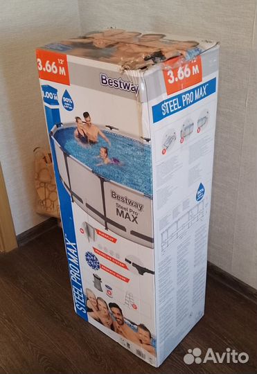 Каркасный бассейн 366х100