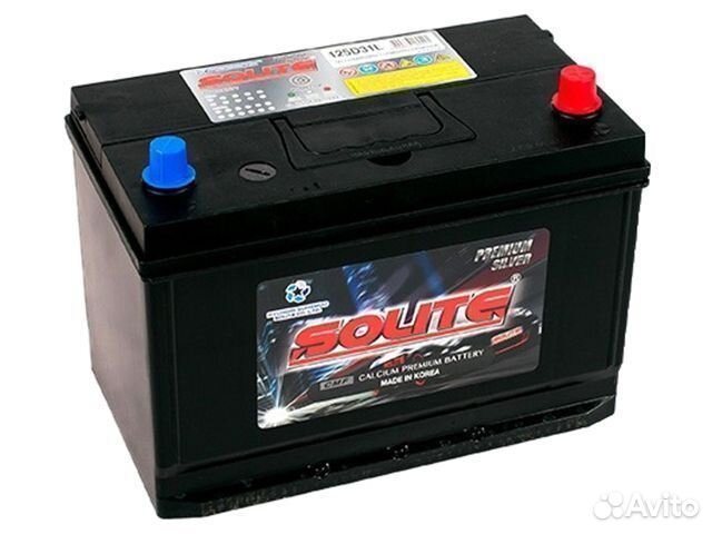 Аккумулятор (акб) Solite 125D31L 110Ah оп 850A (б)