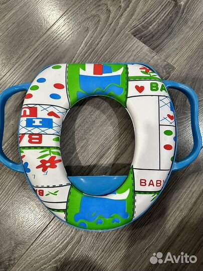 Сиденье детское на унитаз, мягкое