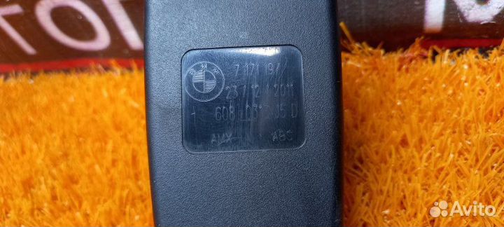 Замок ремня безопасности задний Bmw X5 E70 N55B30A