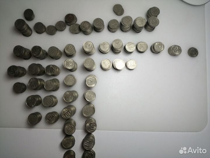Монеты СССР 10 коп, 20, рубли, жетон