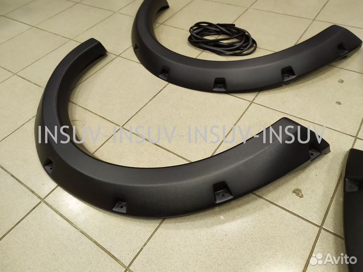 Силовые расширители арок lldpe Нива (станд. арки)