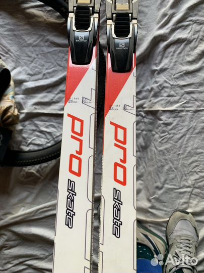 Беговые лыжи atomic pro skate 184