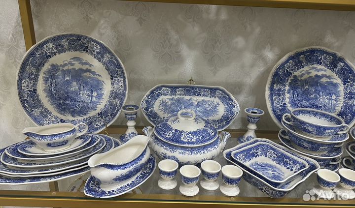 Сервиз столовый виллерой бош винтаж