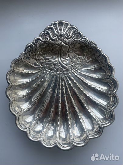 Икорница Серебро 900 пробы