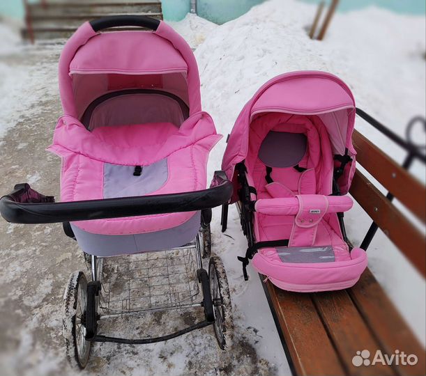 Коляска 2 в 1 adamex