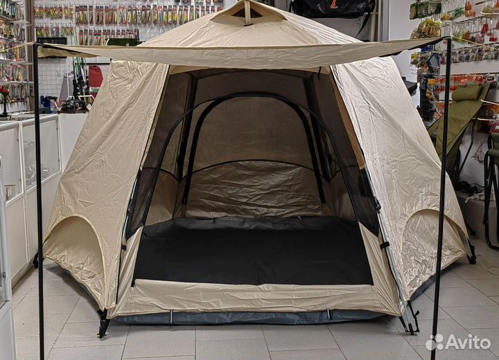Палатка летняя автомат 4х местная