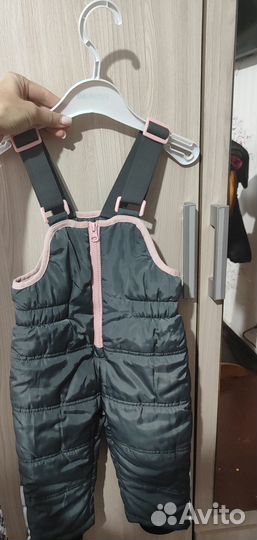 Комбинезон демисезонный для девочки 80 86