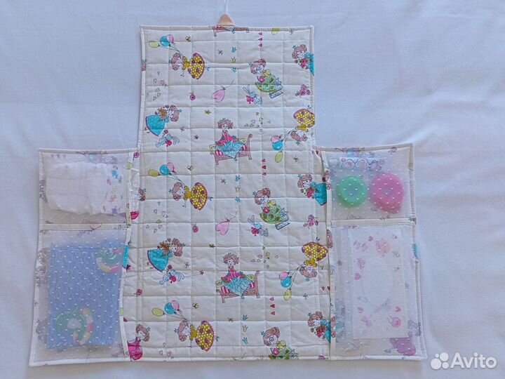 Пеленальный коврик, сумка трансформер