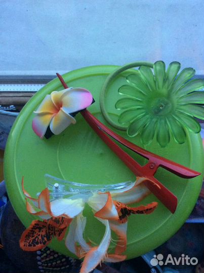 Бант,заколки новые