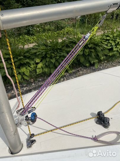 Швертбот луч, лазер