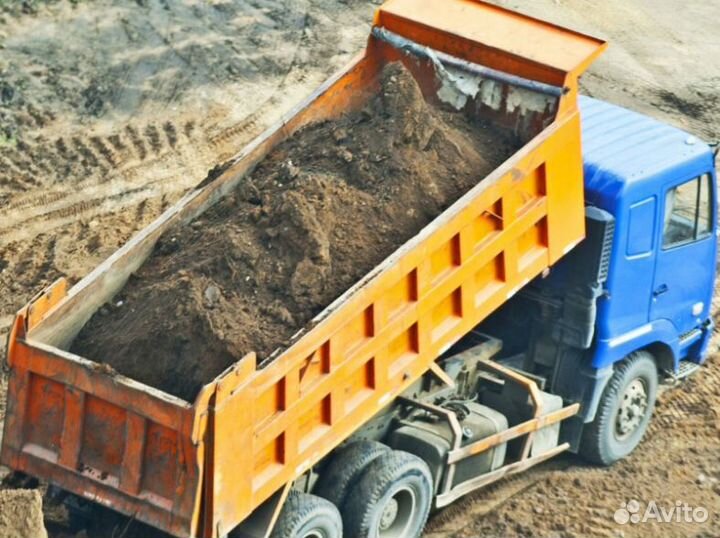 Доставка земли грунта