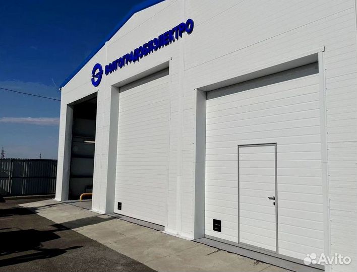 Гаражные секционные ворота