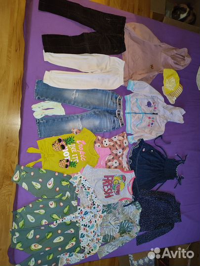 Пакет вещей для девочки 98 104 (26 шт)