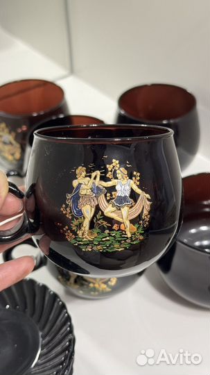 Набор кружек и сахарница
