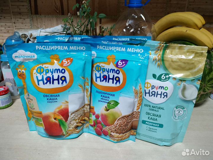 Детское питание, каши, пюре