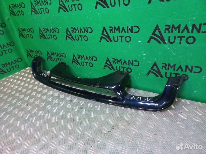 Юбка бампера задняя Bmw X6M F86 2014-2019