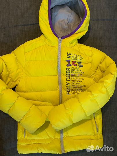 Куртка теплая 140