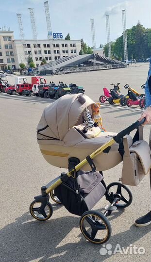 Коляска 2 в 1 adamex cortina