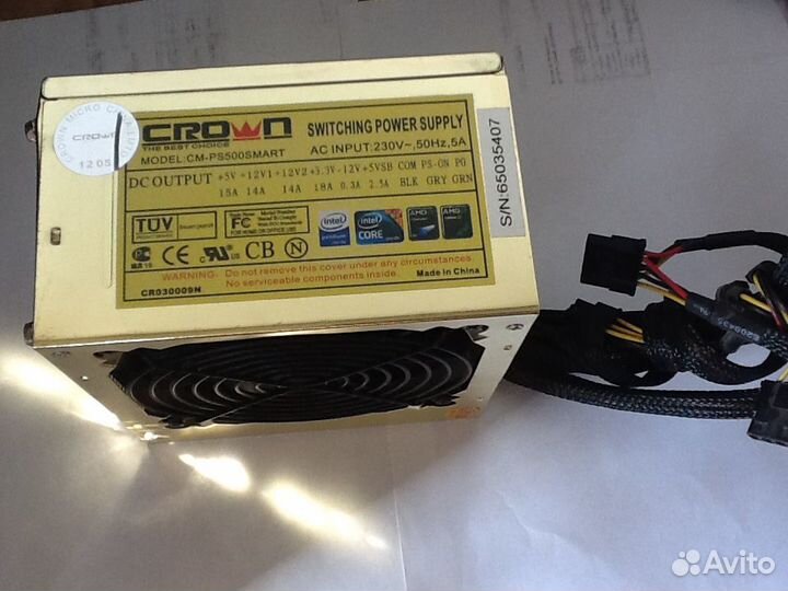 Блок питания Crown CM-PS500Smart