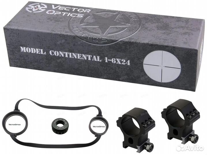 Vector Optics continental 1-6x24 scoc-23