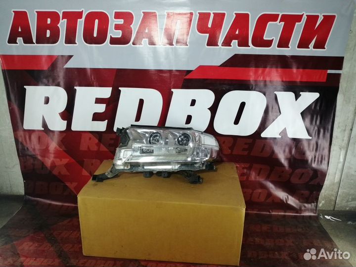 Фара левая с LED-светом для Toyota Land Cruiser