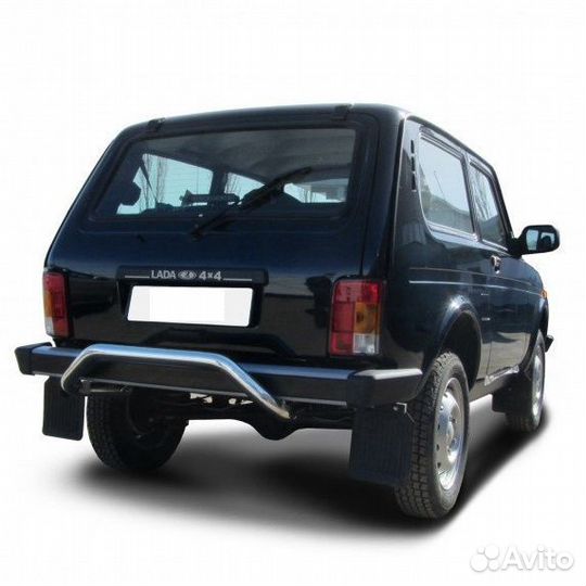 Защита заднего бампера Ваз 21213 (niva) 3 дв
