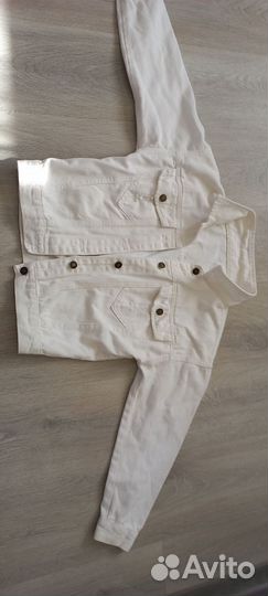 Джинсовая куртка для девочки 152