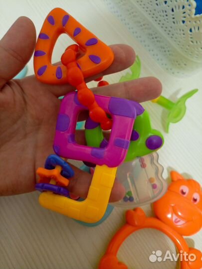 Погремушки игрушки пакетом