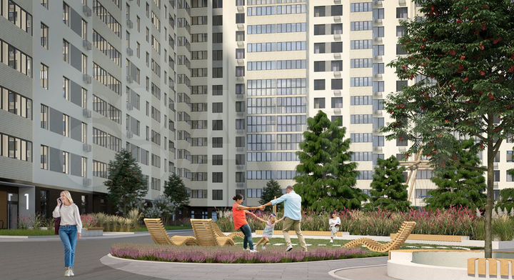 Квартира-студия, 30 м², 12/17 эт.