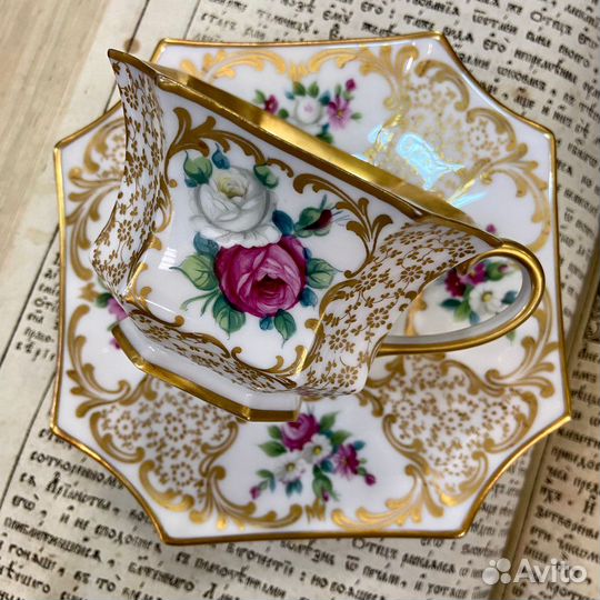 Чайная пара Германия фарфор