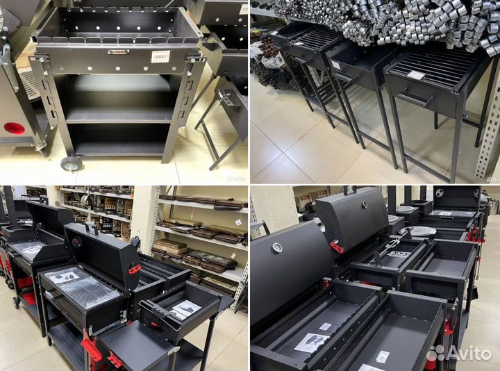 Мангалы раскладные, комплексы, доставка