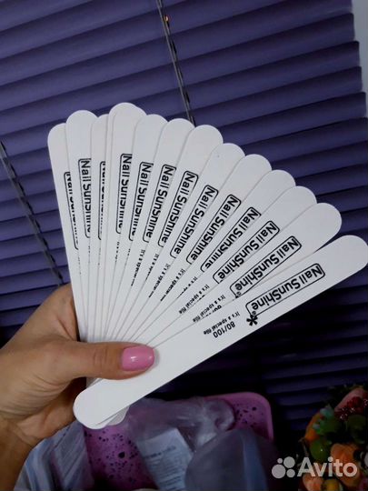 Пилка для ногтей тонкая