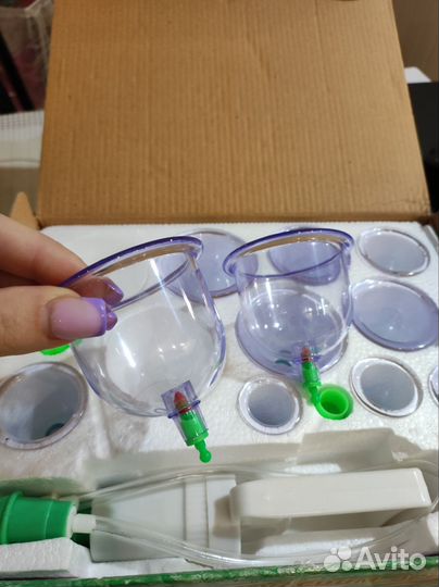 Вакуумные банки для массажа