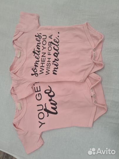 Детские вещи пакетом для девочек до 6 мес