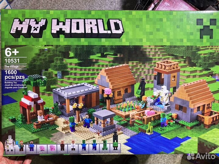 Майнкрафт Большая Деревня