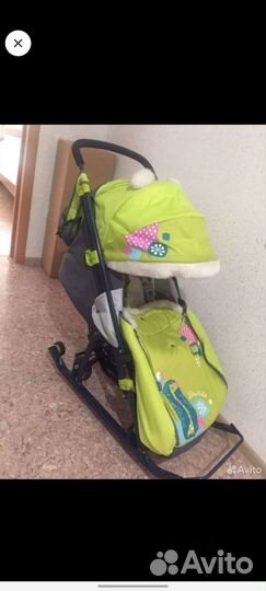Детские санки коляска бу