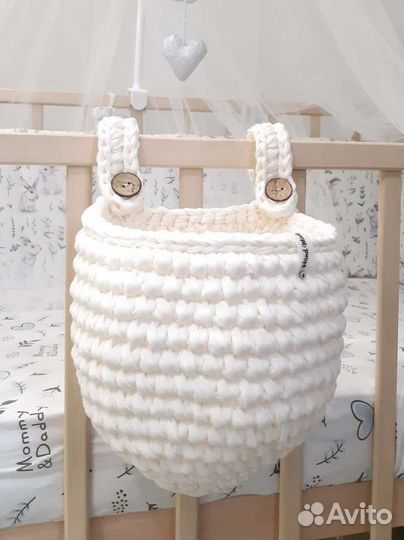 Корзинка на кроватку