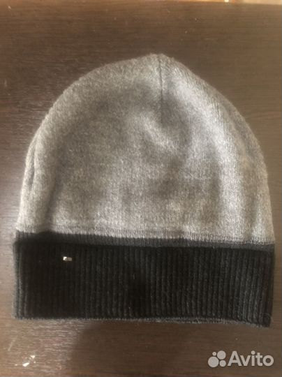 Комплект шапка и шарф мужской