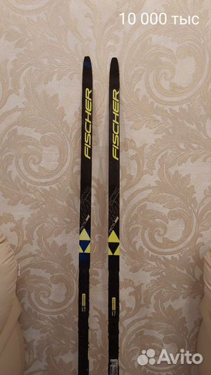 Лыжи беговые fisher 3 пары, разные модели