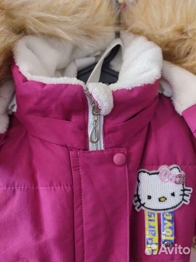 Зимний комбинезон для девочки до 92