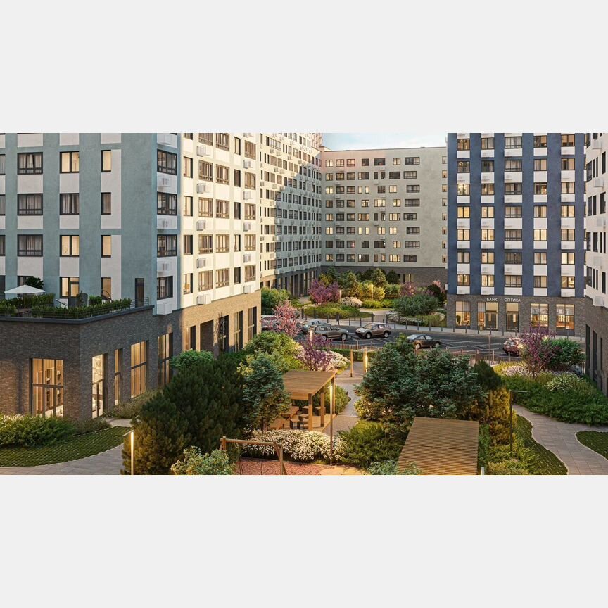 2-к. квартира, 54,4 м², 8/9 эт.