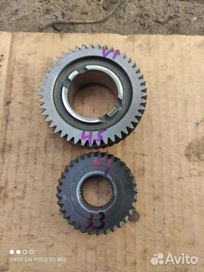 Шестая передача МКПП VW Passat B6, B7 33/45 02S