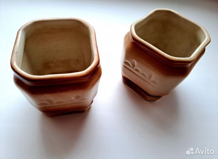 Цветочный горшок керамический