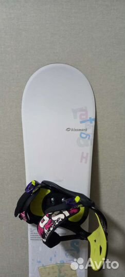 Сноуборд Kissmark 142cm+крепления Kissmark