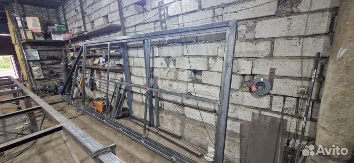 Каркас для откатных ворот